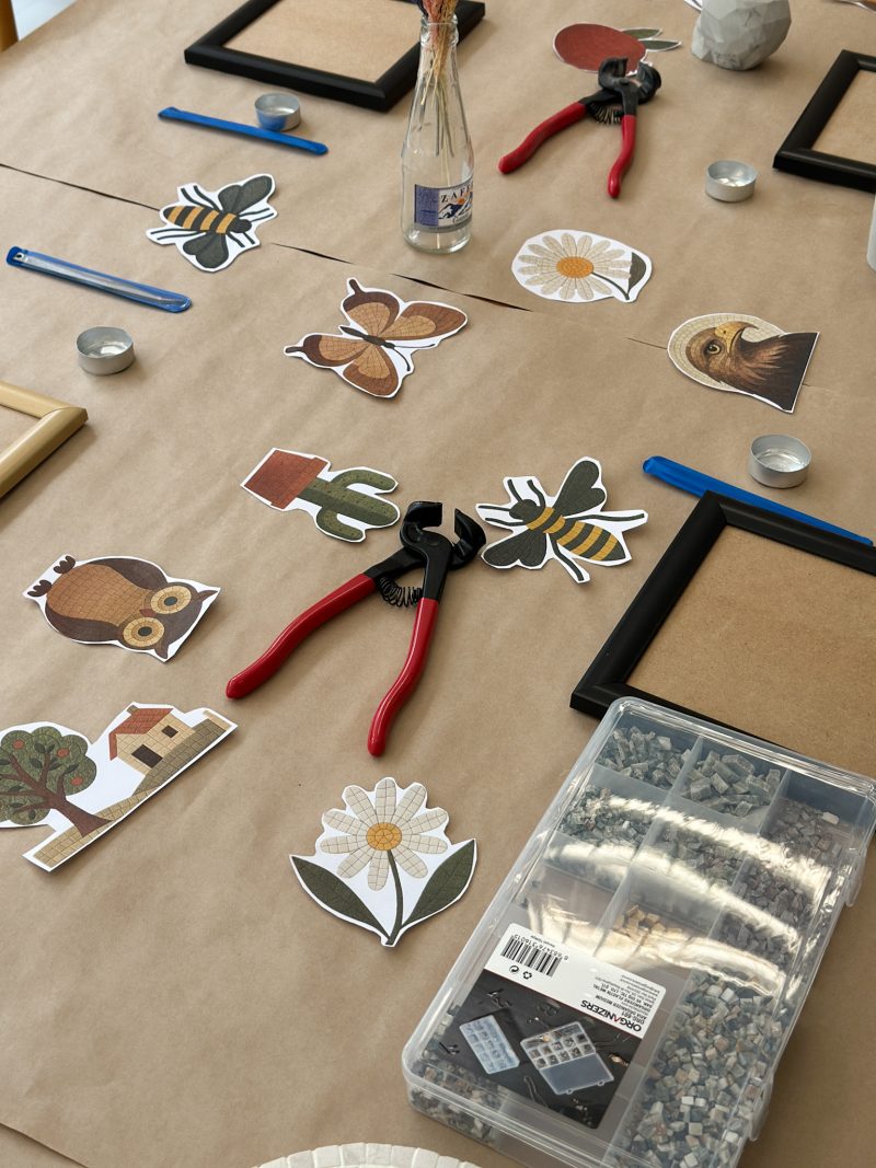 ankara mozaik workshop mozaik atölyesi