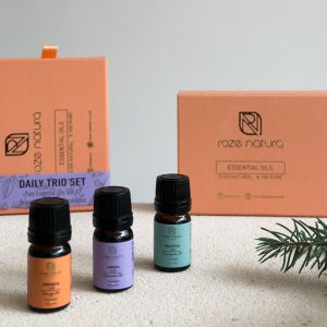 Daily Trio Aromaterapi Seti - Roze Natura