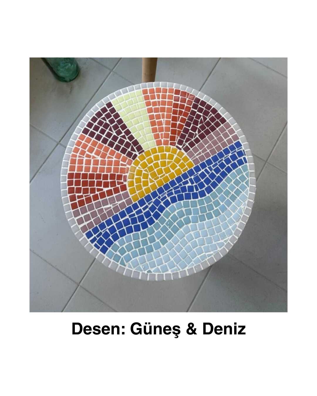 Mozaik sehpa atölyesi ankara kreatif atölye