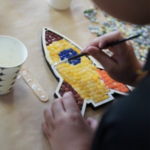 çocuk mozaik kitleri sanat kiti hobi etkinlik seti